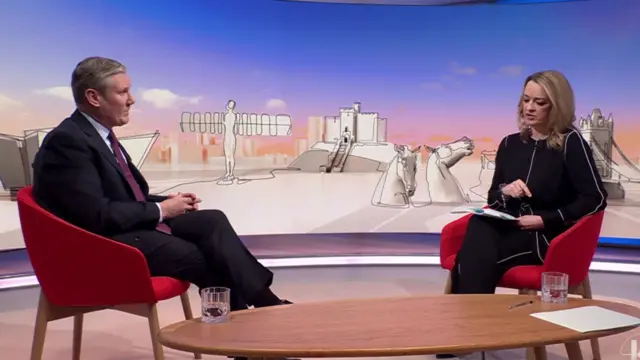 Starmer and Kuenssberg