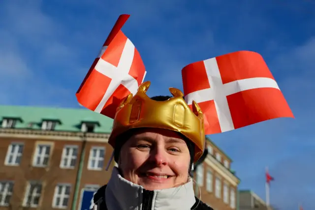 One of the spectators in Copenhagen