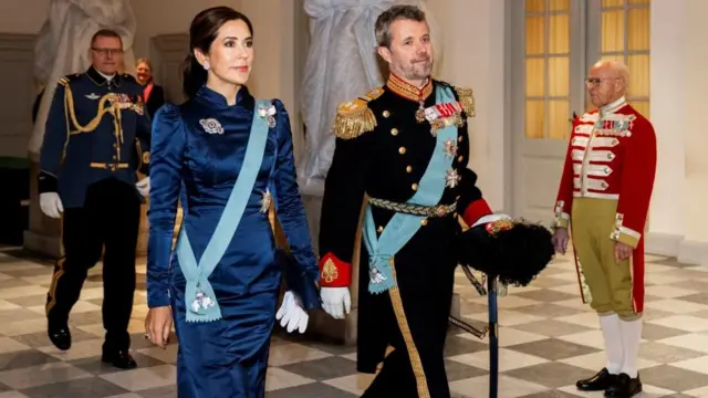 Denmark's Crown Prince Frederik and Crown Princess Mary