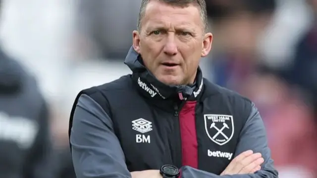 West Ham assistant manager Billy McKinlay