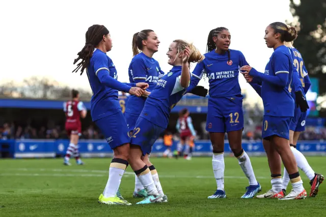 Chelsea Women celebrate