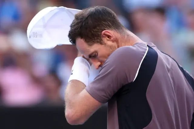 Andy Murray disappointed