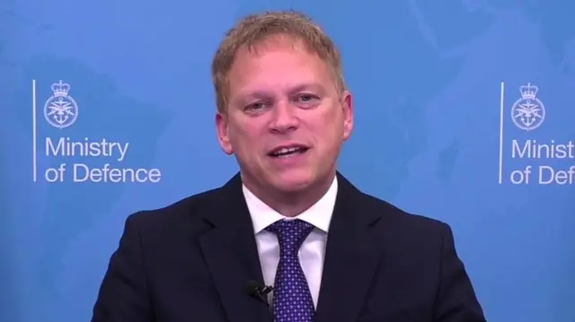 Shapps speaks to the BBC