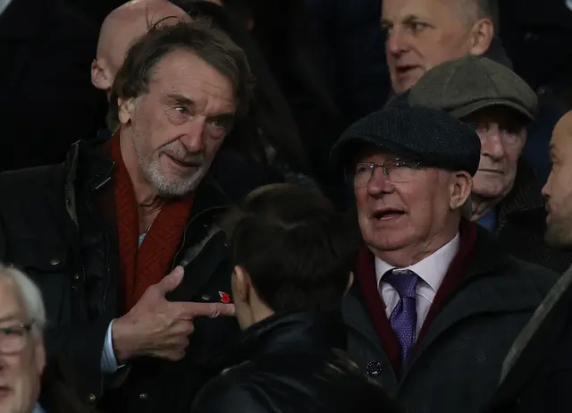 Sir Jim Ratcliffe and Sir Alex Ferguson