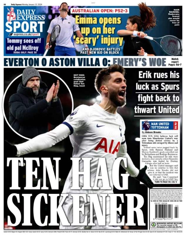 Express back page