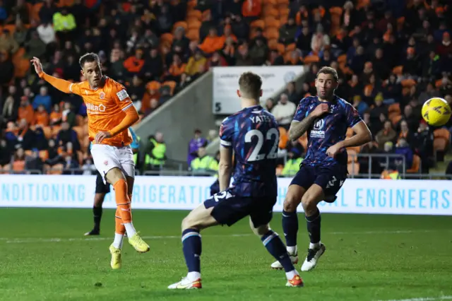 Jerry Yates scores against Forest