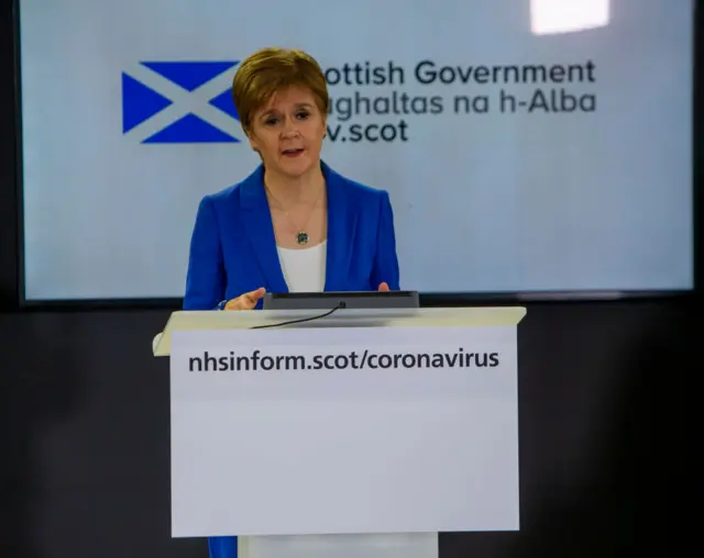 Ex-First Minister Nicola Sturgeon gave almost daily briefings during the pandemic