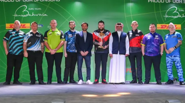 PDC players at Bahrain Masters