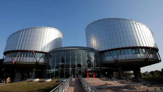 The building of the European Court of Human Rights in Strasbourg