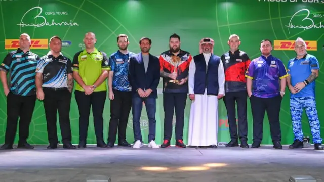 PDC players at Bahrain Masters