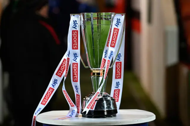 The SWPL Cup trophy