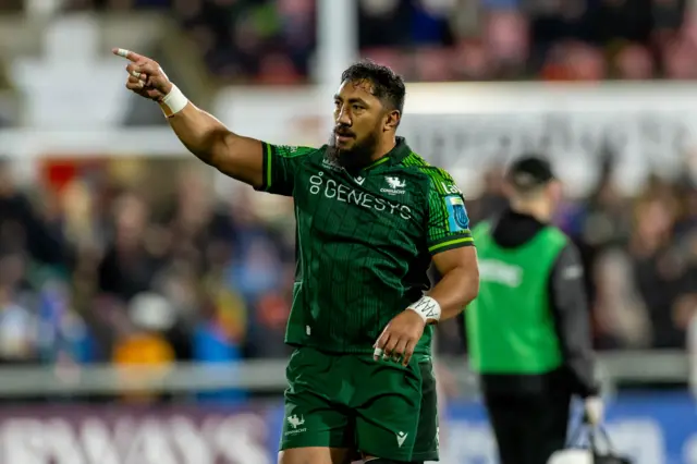 Connacht are boosted by the return of Bundee Aki for tonight's game