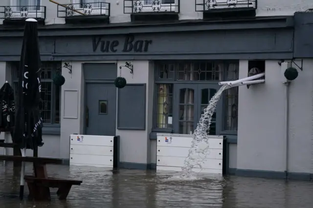 Flooding in Worcester