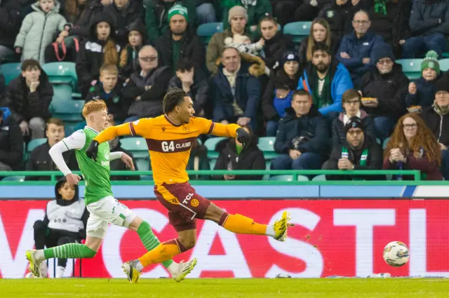 Theo Bair strikes Motherwell back level