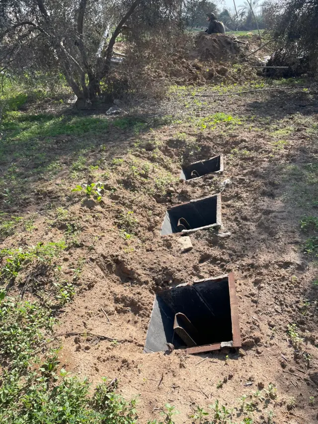 IDF shared photos of the launchers they have said they found during operations