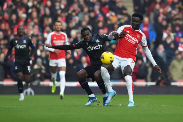 Arsenal's Bukayo Saka