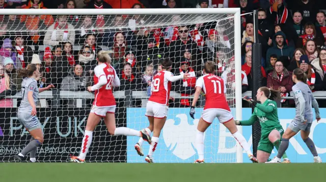 Caitlyn Foord scores