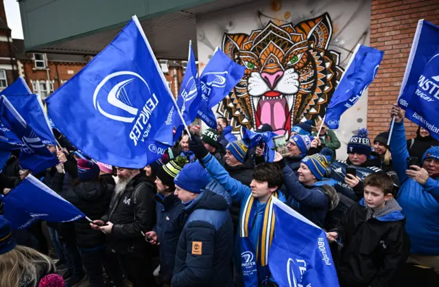 Leinster fans