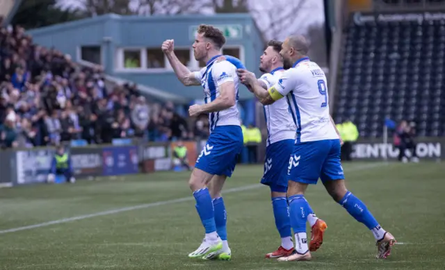 Kilmarnock celebrate