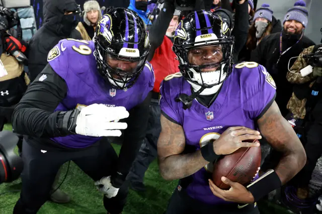 Ravens beat Texans in play-offs