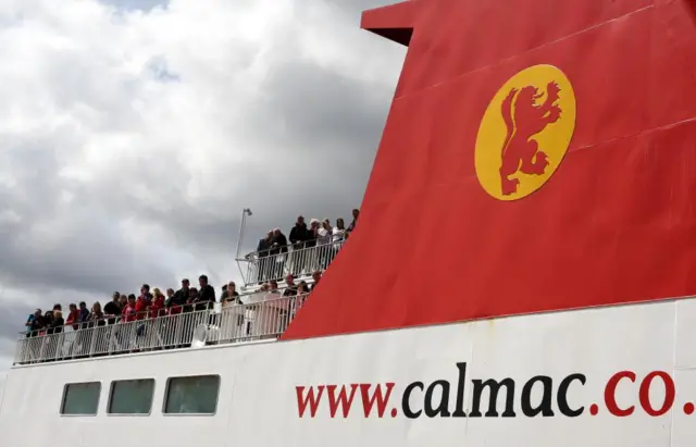 File photo of Calmac ferry