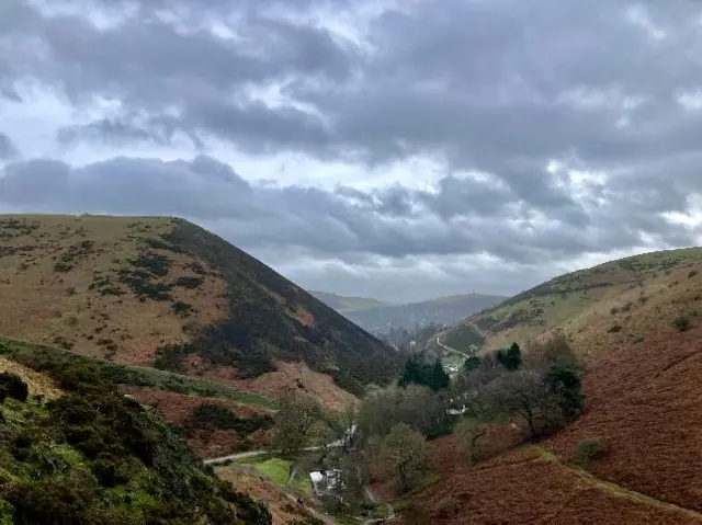 Clouds brewing in Church Stretton, Shropshire