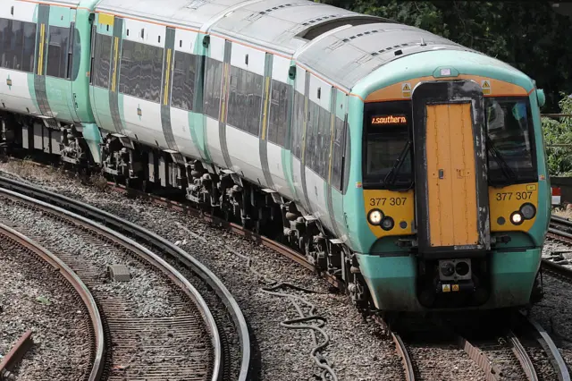 A Southern Rail train