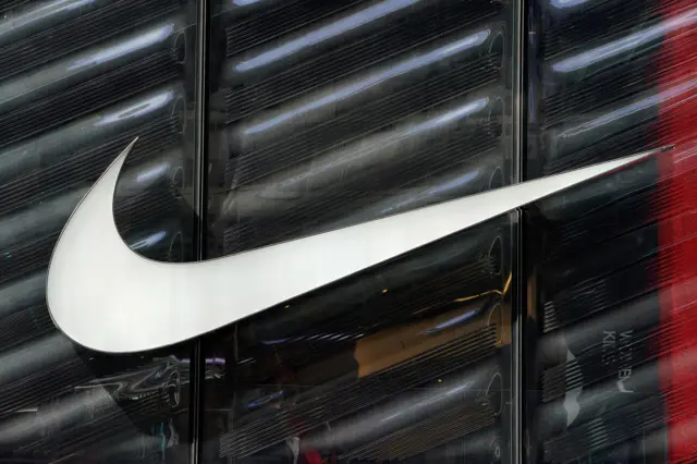 Nike logo, fifth avenue New York