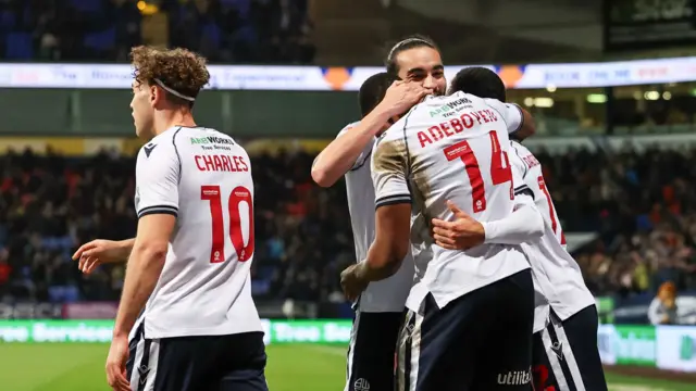 Bolton celebrate