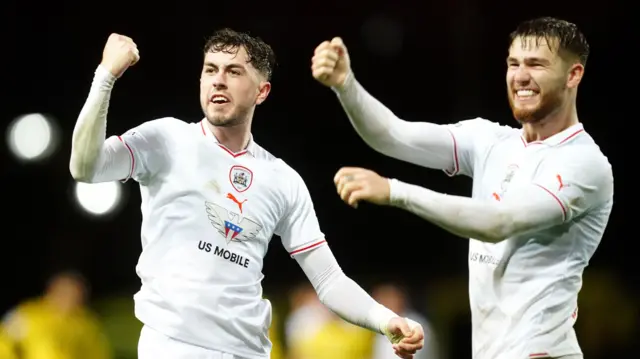 Barnsley celebrate