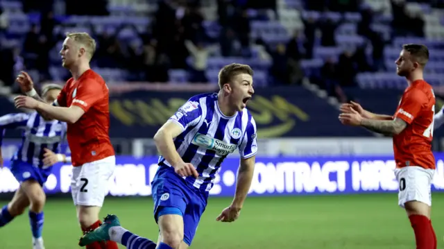 Wigan celebrate