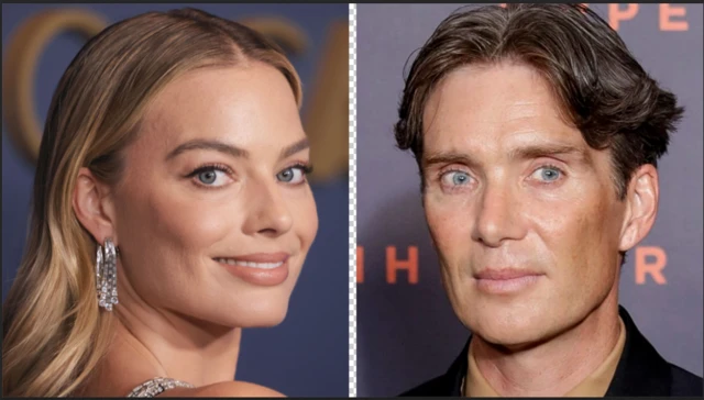 Margot Robbie and Cillian Murphy