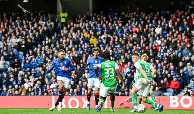 Dessers scores against Hibs