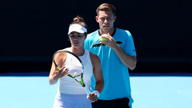 Desirae Krawczyk and Neal Skupski