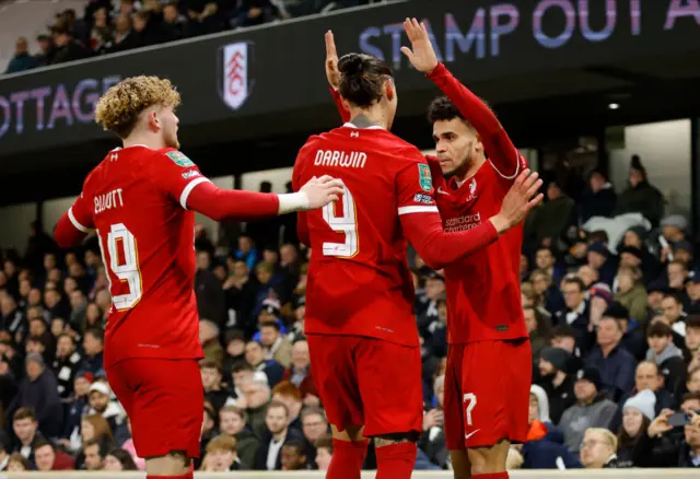 Liverpool celebrate