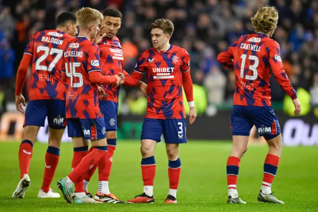 Rangers celebrate