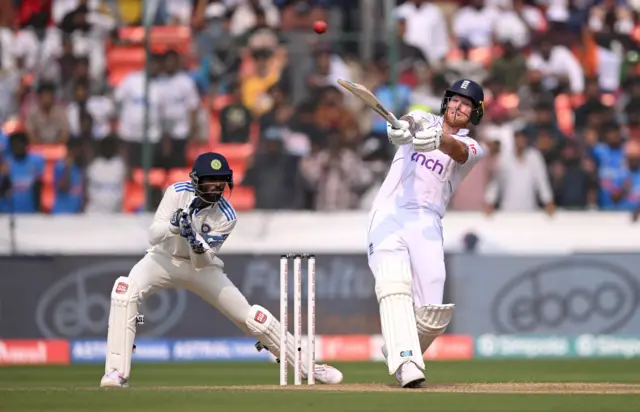 Ben Stokes hits for six