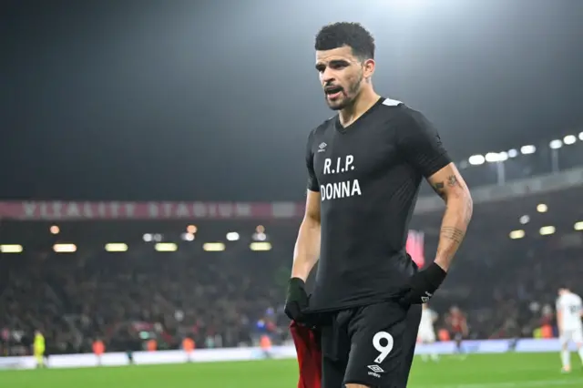 Dominic Solanke pays tribute to Donna Anthony