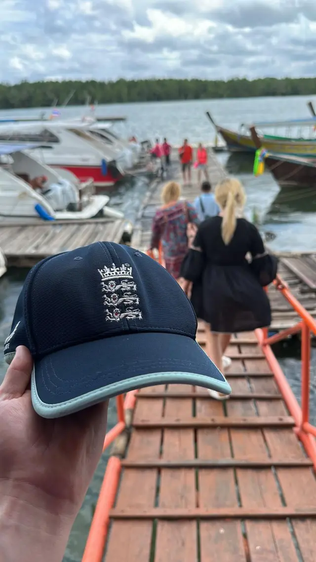 An England cricket cap