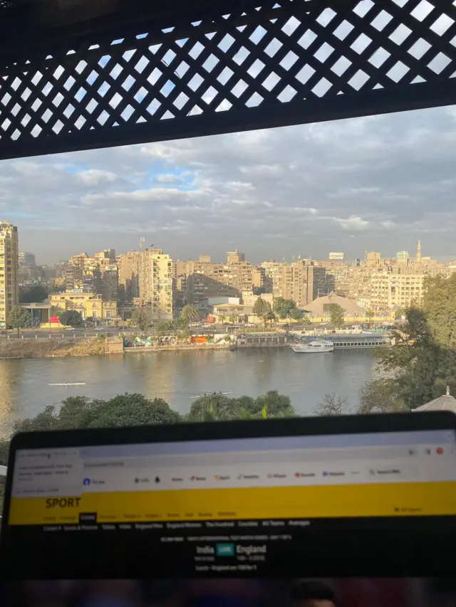 A picture of Cairo from BBC Sport reader George