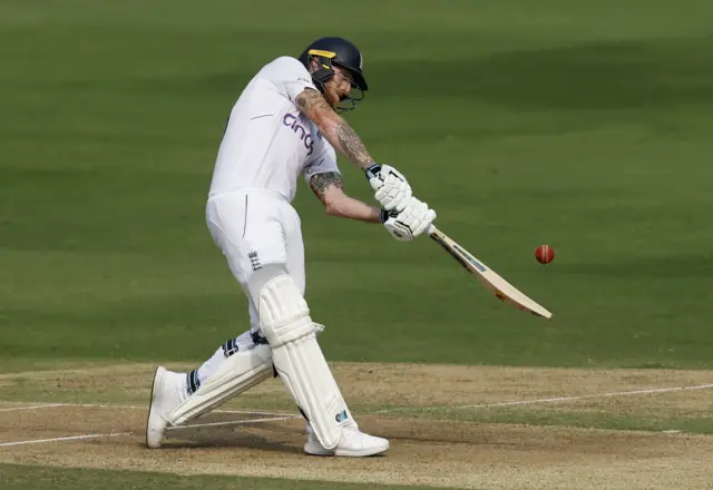 Ben Stokes hits for six