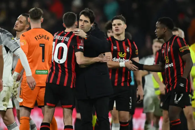 Bournemouth celebrate