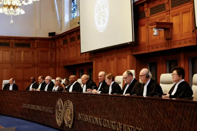 Judges at the International Court of Justice