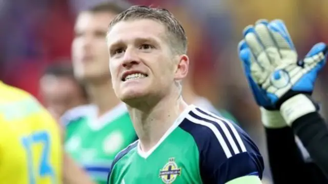 NI captain Steven Davis at the Euro 2016 finals