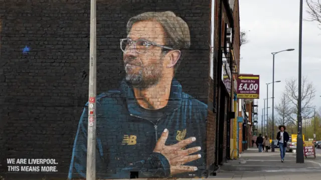 Jurgen Klopp mural