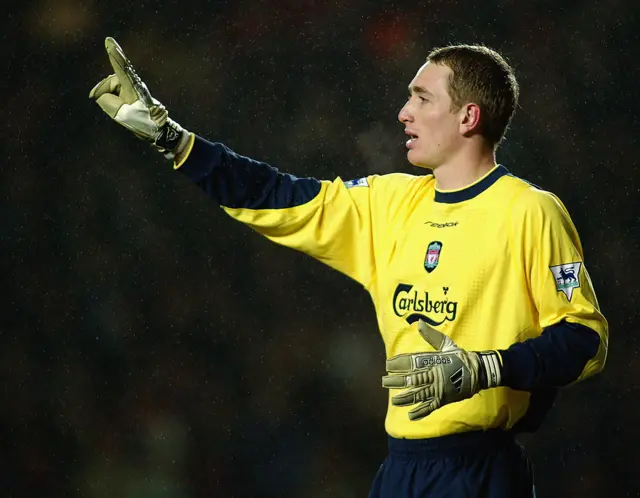 Chris Kirkland points his finger