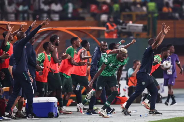 Nigeria at Afcon