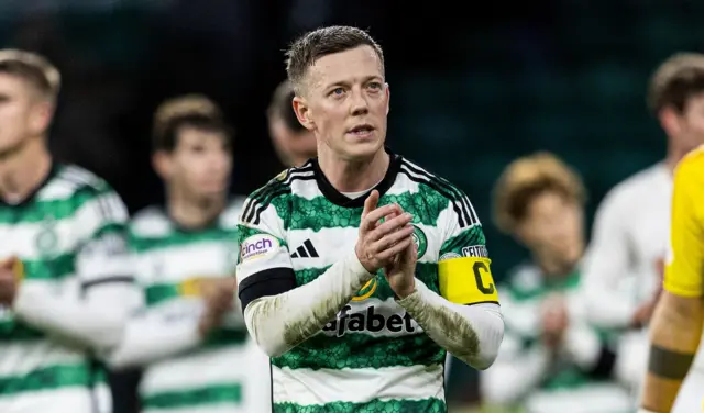 Celtic captain Callum McGregor