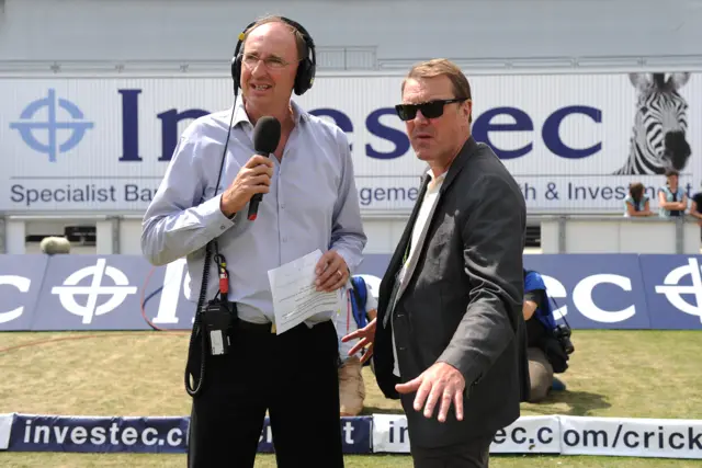 Jonathan Agnew and Phil Tufnell