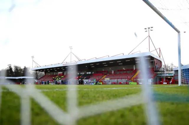 Broadfield stadium general view